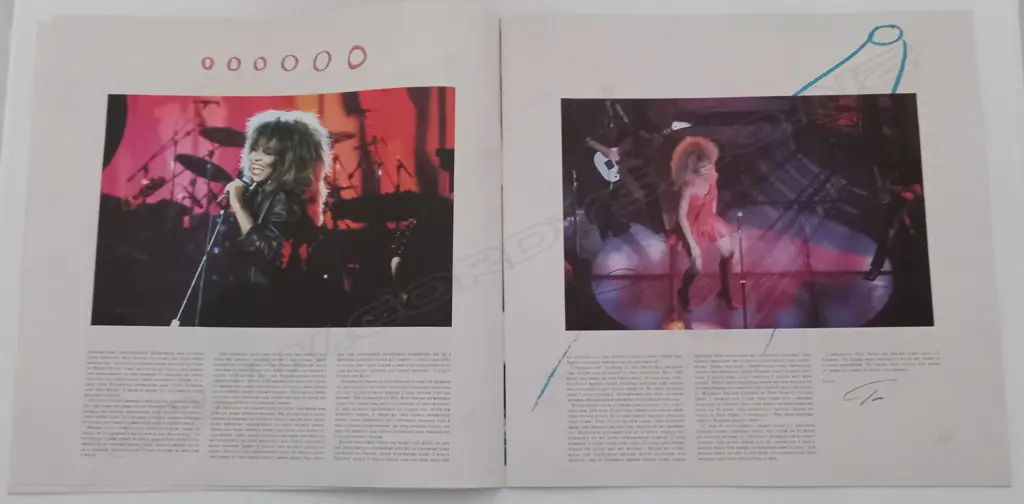 Tina Turner, Tina Live In Europe (Triple album) Image 1++